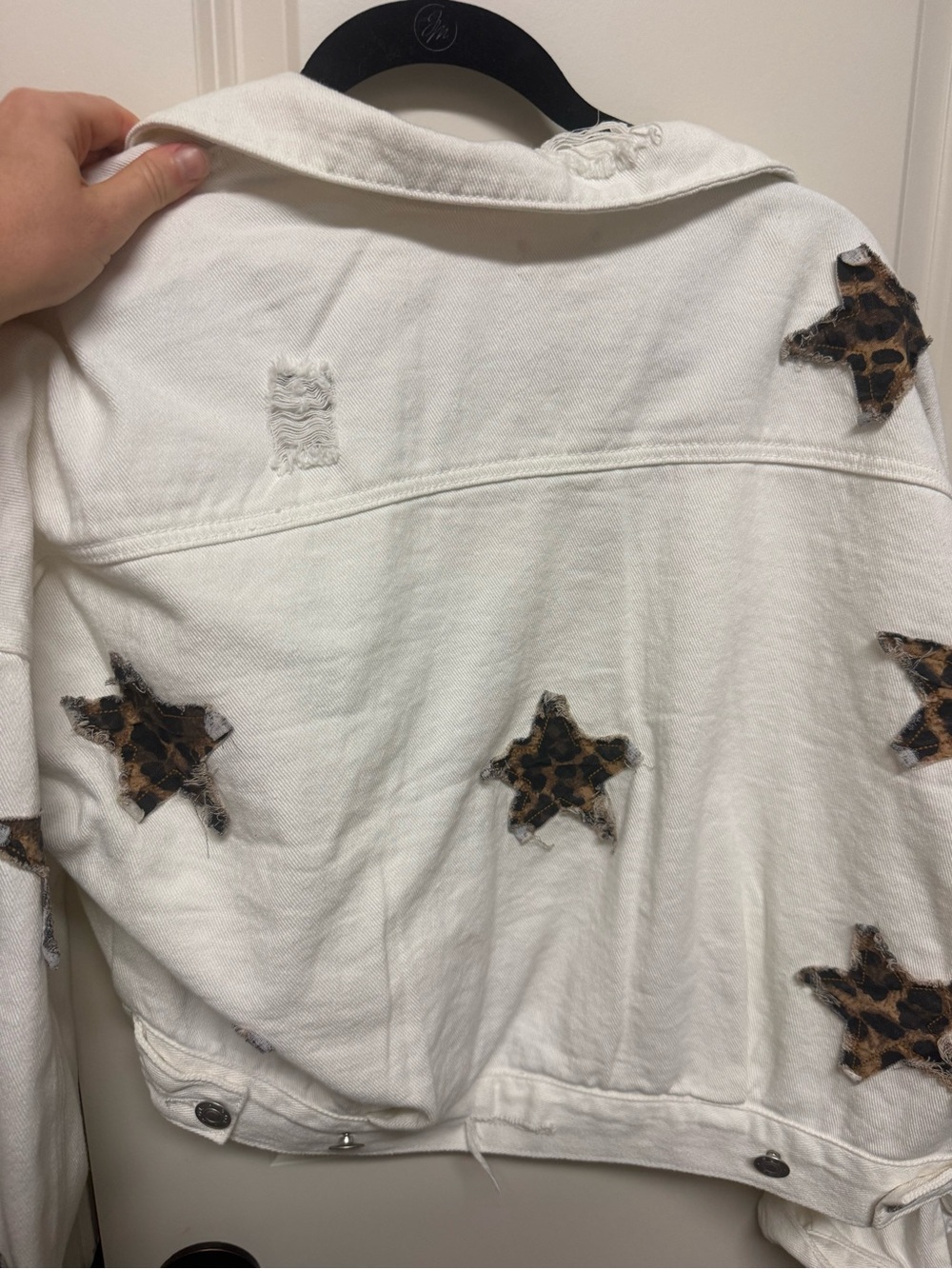 Pol white  denim jacket
